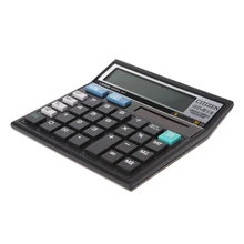 

12-Digit Solar Battery Dual Power Large Display Office Desktop Calculator CT-512