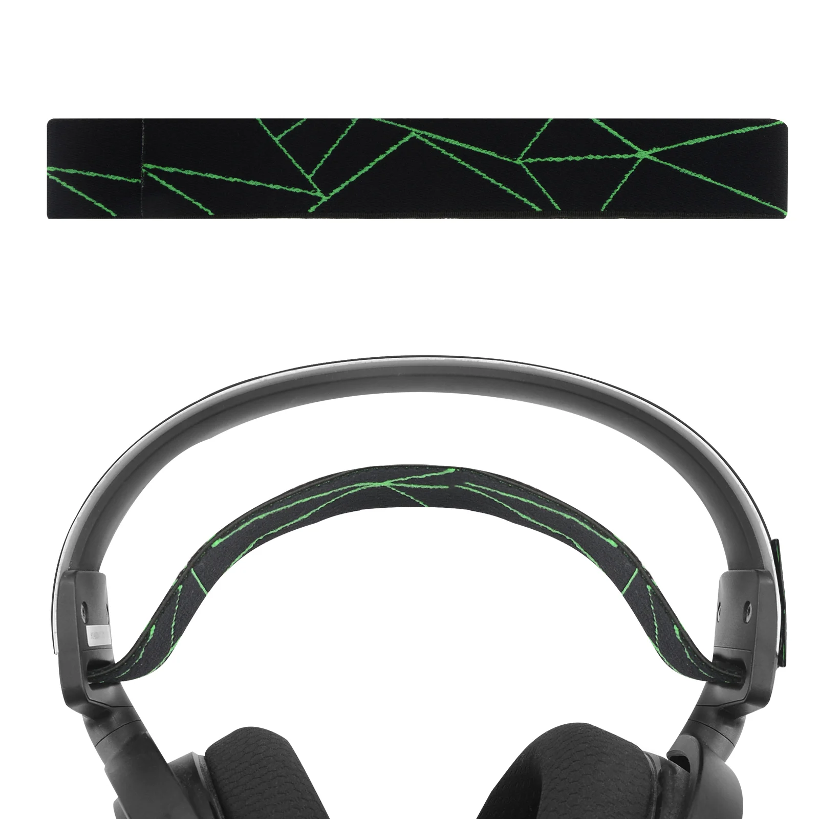 

Гибкая тканевая накладка на голову Geekria, совместимая с SteelSeries Arctis 7, Arctis 9X, Arctis PRO, сменный ремешок для наушников