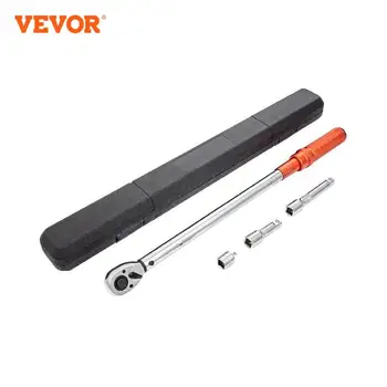 VEVOR 1/2" 1/4" 3/8" Mechanical Torque Wrench Set Precision Pointer Hand Tools Torque Wrench Mechanical Workshop Car Repair Tool 1
