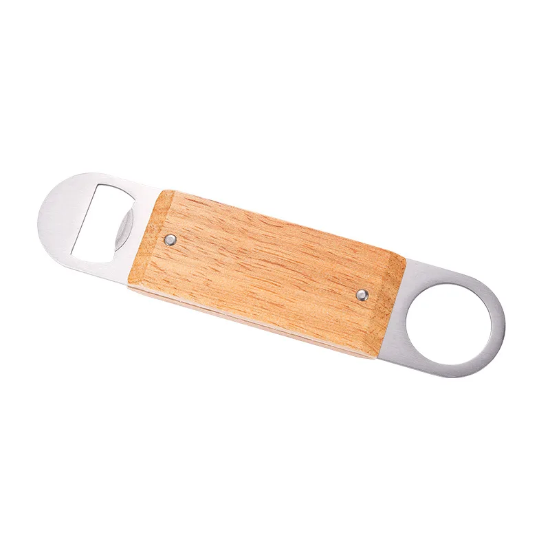 

100Pcs/Lot Stainless steel Large Flat Beer Bottle Opener Flat Bottle Opener Tool Bar Beer Wine Openers 18cmx4cm