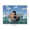 28.5*21.5cm Paper Jigsaw Puzzle 100 Pieces Animals Adult Stress Relief Children Educational Entertainment Toys Christmas Gift 3