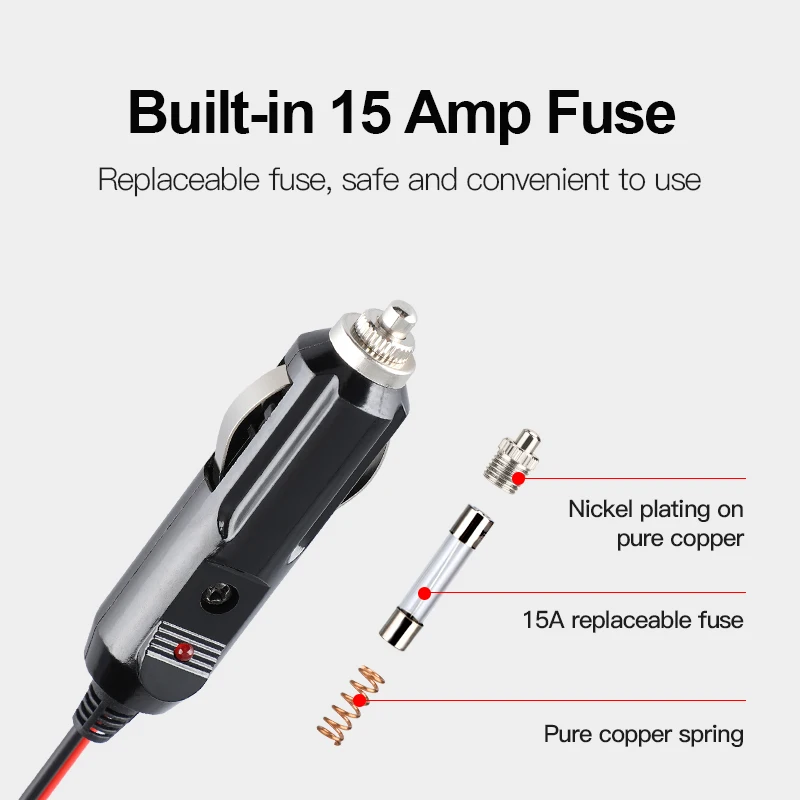 ڵ    ڵ, ڵ ø  ̺  ÷, ڵ ׼, 12V, 24V, 15A, 3.7M, 18AWG