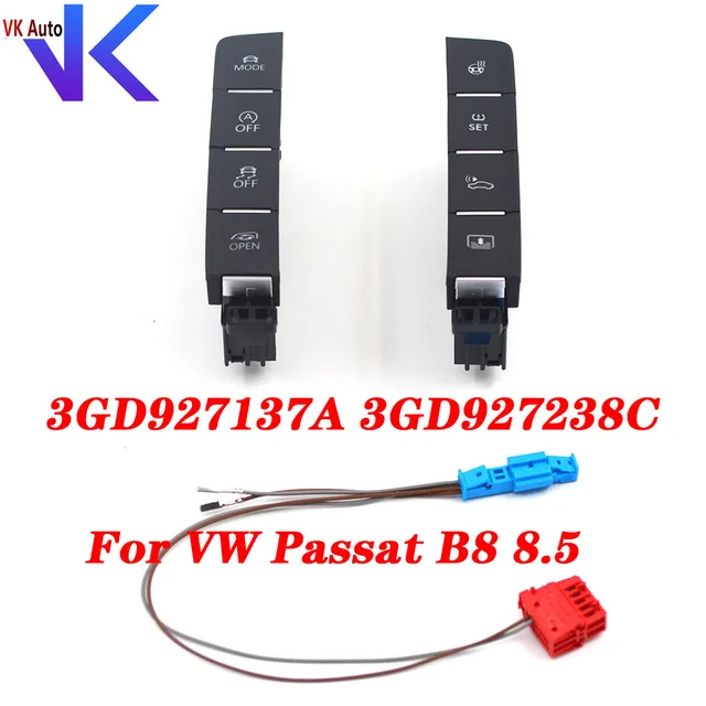 Für VW Passat B8 8,5 Arteon zentrale schalter dekorative schalter