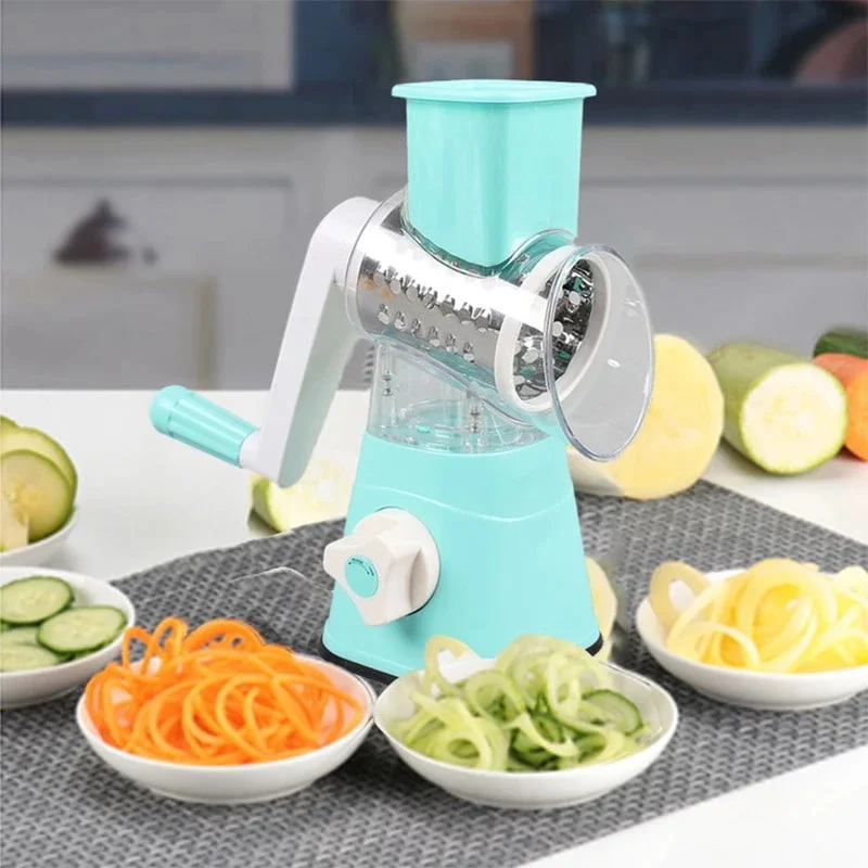 

Manual Rotary Cheese Grater for Vegetable Cutterr Hand Crank Potato Slicer Home Kitchen Shredder Grater Kitchen Accessories