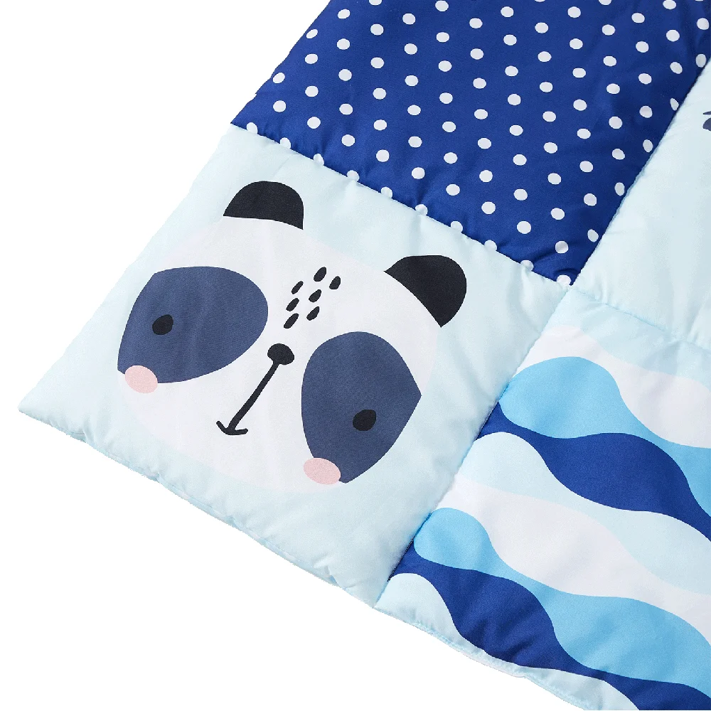 3pcs Microfiber Crib Bedding Set Designs for Boys and Girls Includes Quilt, Crib Sheet, Crib Skirt Soft Baby Bedding Set BEEWEED 6