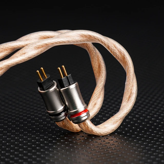 NICEHCK wabiwind 2pin 0.78 4.4 イヤホンリケーブル NICEHCK WabiWind シルバーメッキ高導電率銅 + 銀箔 + オイル
