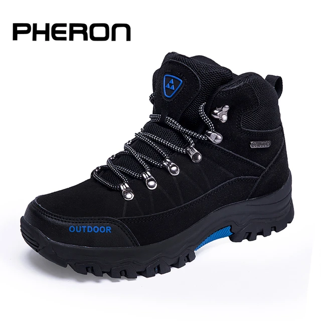 Zapatos de senderismo impermeables para hombre, zapatillas de deporte  masculinas, zapatos de Trekking de viaje al aire libre, zapatos de montaña  de escalada de cuero, botas de caza de senderismo - AliExpress