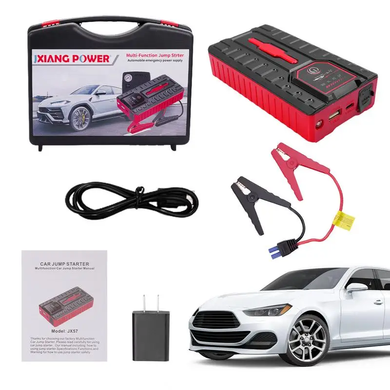 

Jump Start Pack Powerbank Car Jumper Jump Start Powerbank Car Battery Booster Pack Stable And Intelligent Car Jumper Start