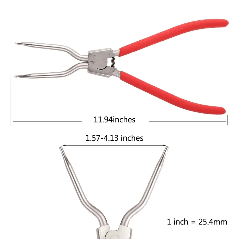 Portable Washing Machine Inner/Outer Tub Spring Expansion Tool Metal+Plastic Simple to Operate Labor-saving Spring remover