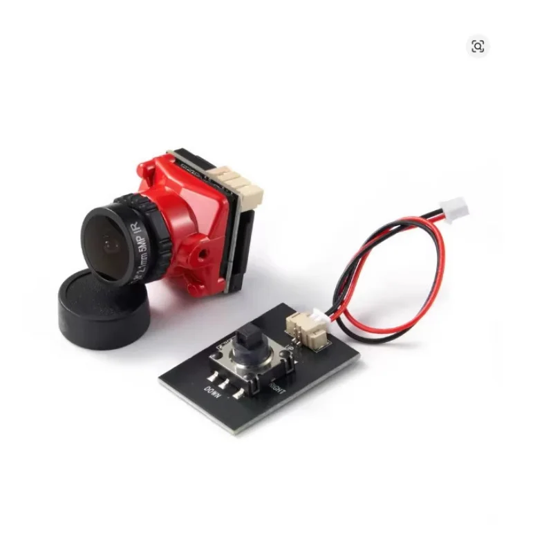 Détail du module OSD réglable de la caméra FPV 1800TVL 5MP Starlight, avec les boutons de configuration.