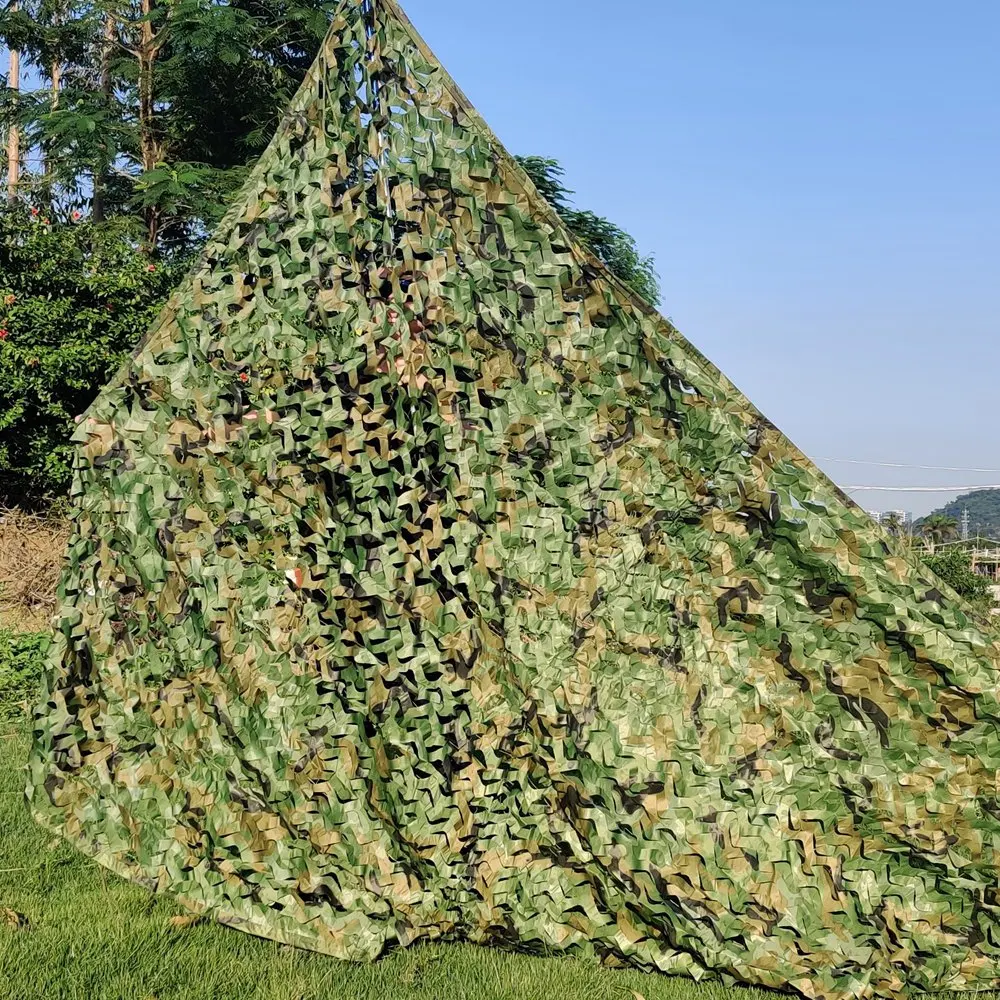 Description Picture 5 of itemLarge Size Camo Netting High Quality Reinforced Camouflage Nets Hiding Mesh White Blue 8x8 8x9 8x10 9x9 9x10
