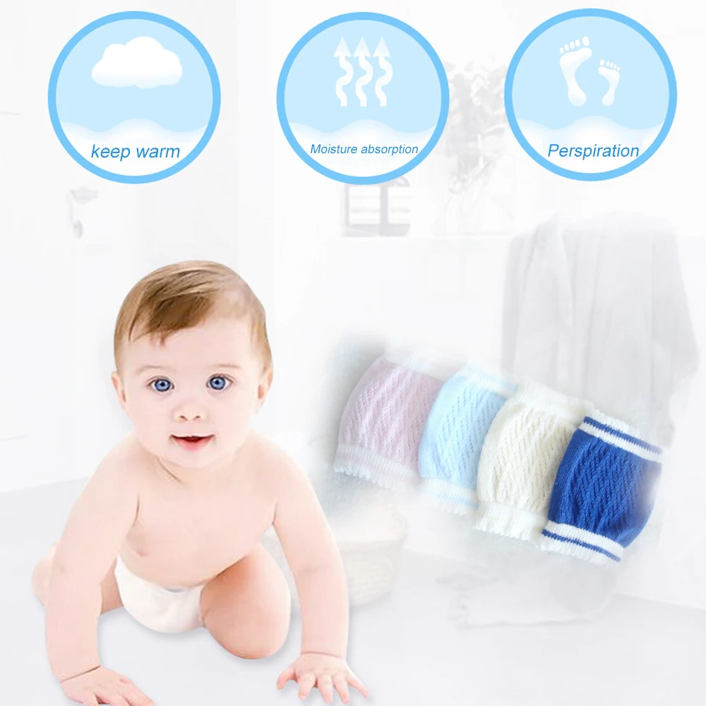 Acheter 1 paire bébé genouillère enfants sécurité ramper coude coussin  infantile tout-petits bébé jambières genou soutien protecteur bébé rotule  goutte