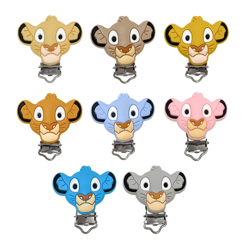 1/3/10pcs Silicone Simba Pacifier Clip Pacifier Chain Holder Soother Nursing Clips BPA Free Chain Accessories pacifier clip pacifier chain pacifier accessories baby silicone accessories