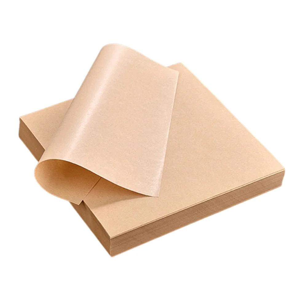 

500 Sheets Oil-absorbing Paper Snack Mat Packing Hamburgers Papers Bread Lining Oil-proof Greaseproof Wrapping