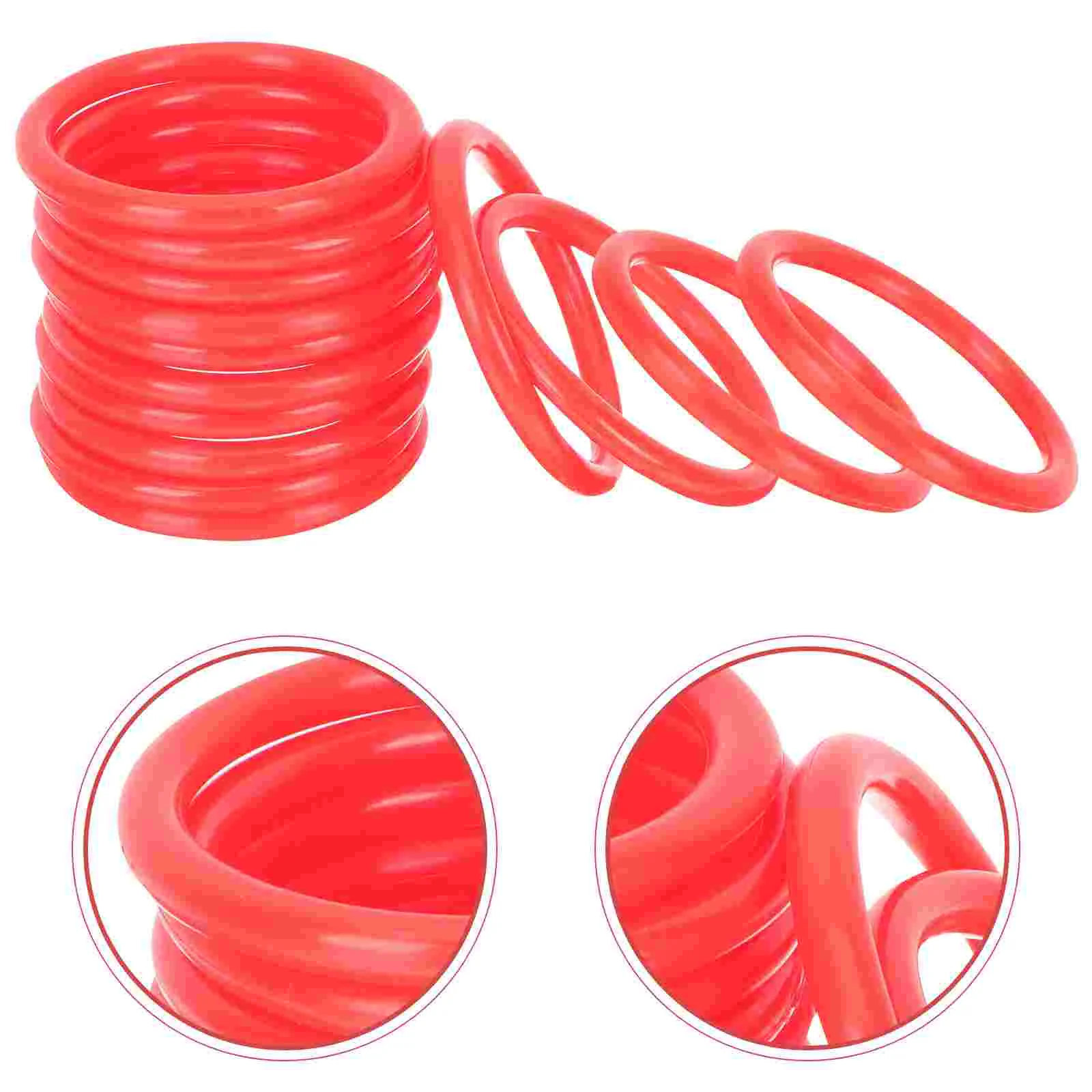 

24 Pcs Plastic Toss Rings Game Children’s Toys Childrens Funny Portable Colorful Party Favor Games