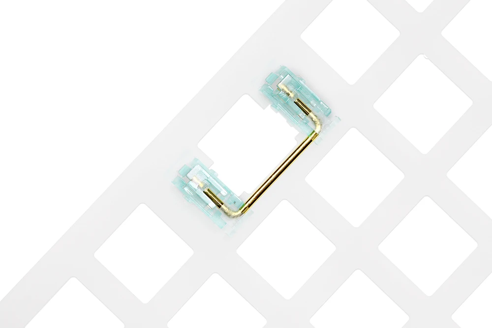 Fio Banhado a Ouro, Placa Transparente, Preto Claro