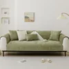 Four Seasons Universal Waffe Sofa Cushion Chenille Sofa Cushion Modern Simple Solid Color Non-Slip Sofa Pillowcase 6