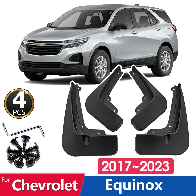 OEM NEW 22-24 Chevrolet Equinox Rear Splash Guard Mud Flaps W/Bowtie 84519651
