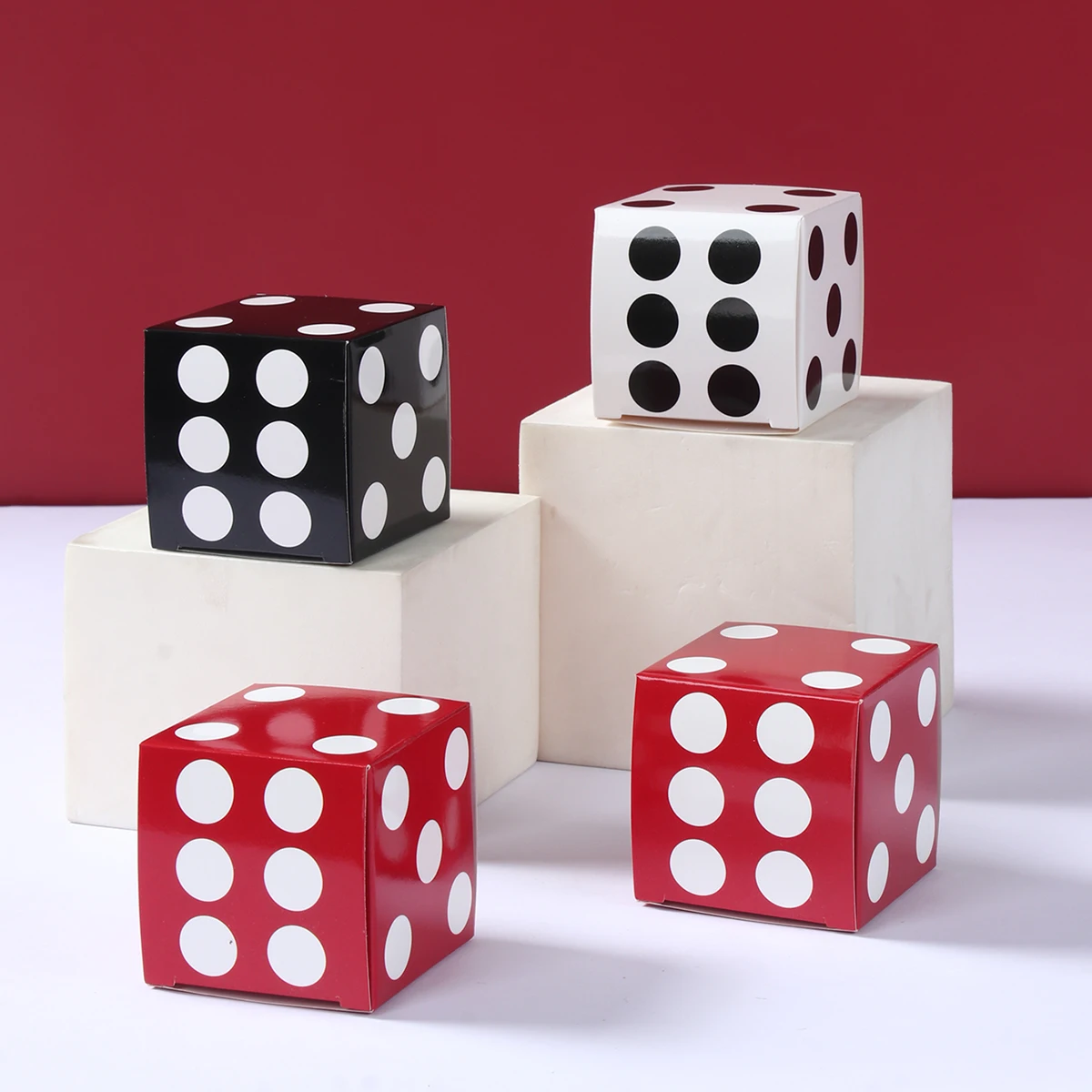 Bellagio ラスベガス 赤いサイコロ 4個セット サイコロ ラスベガス カジノ - メルカリ