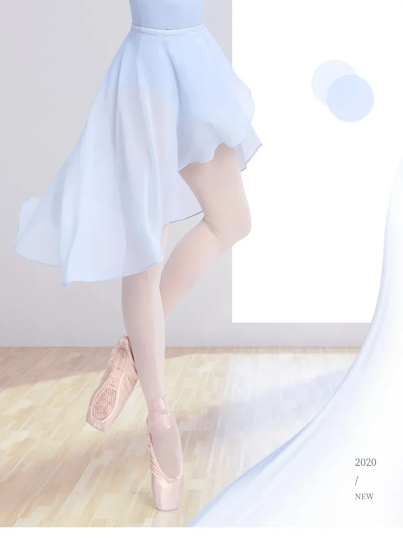Tanzröcke für Frauen, Chiffon-Ballettröcke, Tüllrock, schwarze Badebekleidung, Vertuschung, Tanzkostüme, Trainingsröcke für Mädchen und Erwachsene – Detail 1