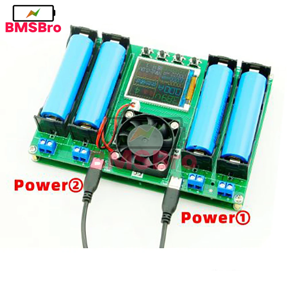 3X(18650 MODULO DI Capacità Della Batteria al Litio Misurazione del 3X(18650 MODULO DI Capacità Della Batteria al Litio Misurazione del
