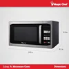Magic Chef 1100 Watts Stainless Steel Digital Programmable Countertop Microwave, 1.6 Cubic Feet 4