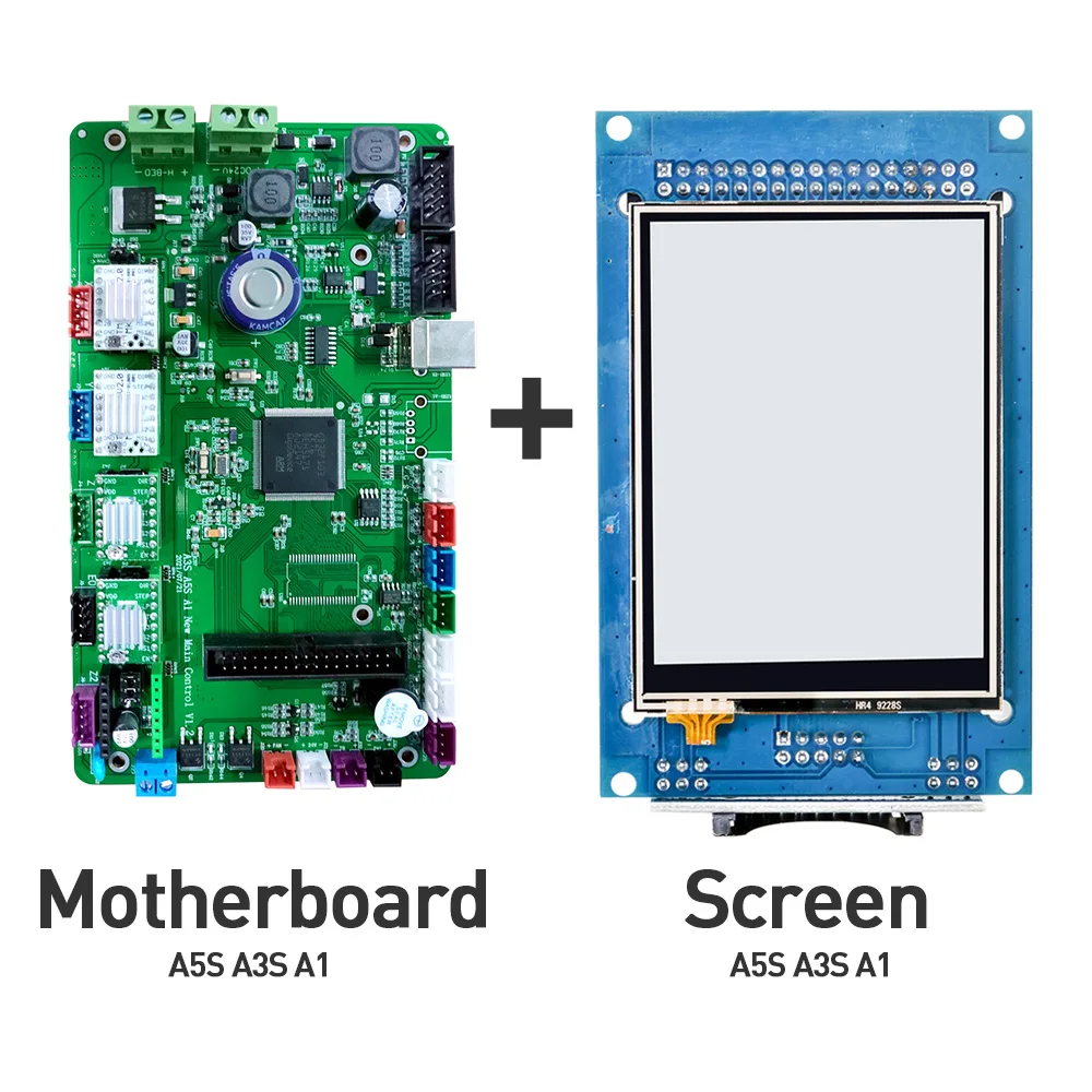 

JGMAKER A5S A3S 3D Printer 32 Bit Motherboard Mainboard Self-Developed Firmware With 2.8'' Touch Screen