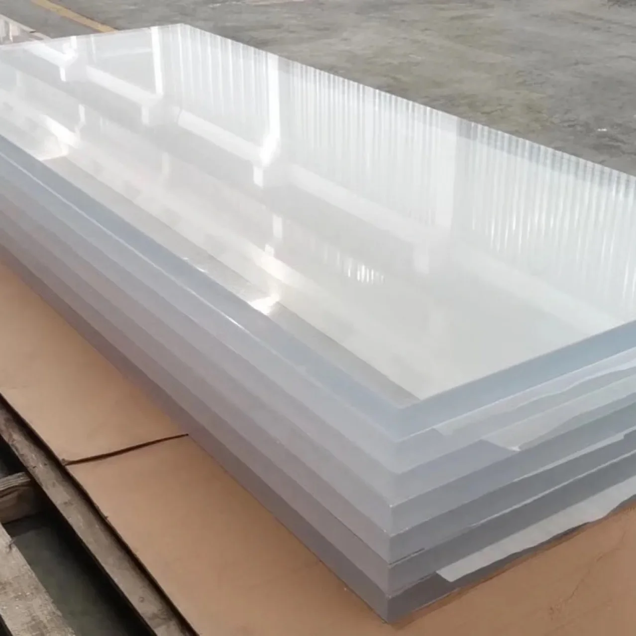 PC Sheet Transparent Plastic Plate Polycarbonate Board Flame Retardant Anti-oxidation Corrosion Resistance 2/3/4/5mm Car Ceiling