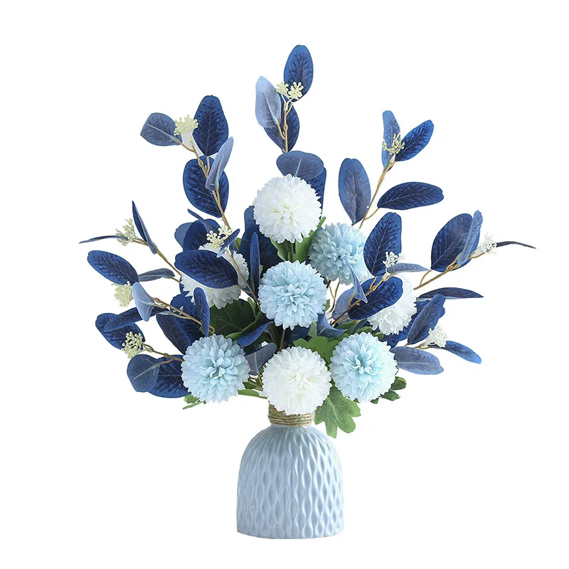 Artificial Flowers Peony Fake Flowers Hydrangea Crafts for DIY Home Bridal Wedding Party Festiva Decoration