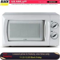 0.6 Cubic Foot Microwave with 6 Power Levels, Small Microwave with Grip Handle, 600W Countertop Microwave 1