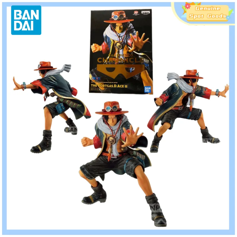 

Genuine Bandai ONE PIECE King of Artist The Portgas D ACE Anime Action Figures Model Toys Collectible Gift for Toys Hobbies Kids