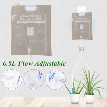 6.5L Automatic Drip Irrigation Bag Control Of Water Dripping Flow Plant Flowers Maintenance Watering Bag Potted Self-Watering 1