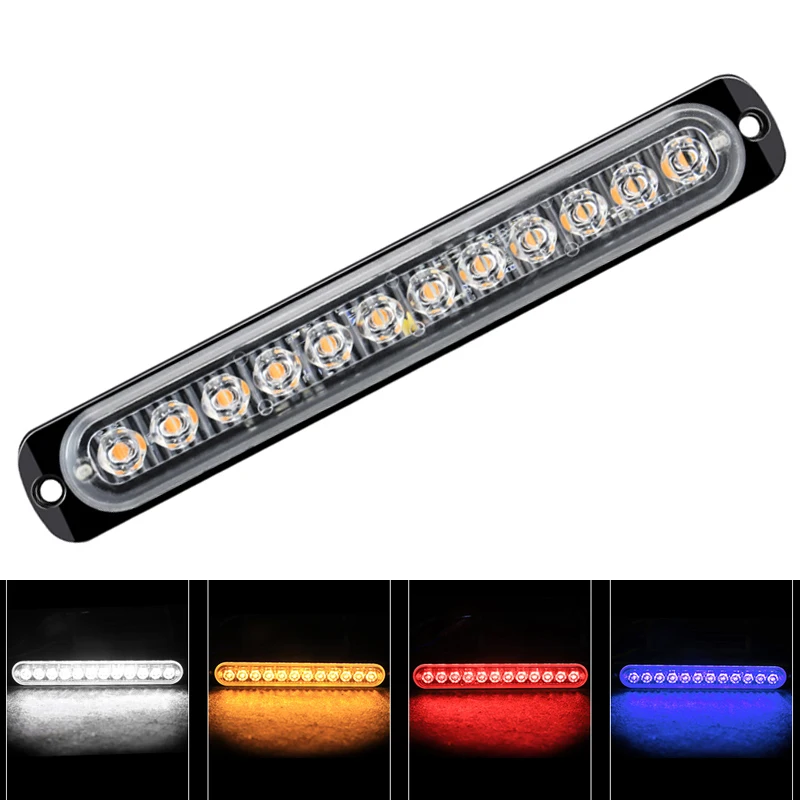 Barra De Luces LED ámbar De 40 Pulgadas Para Grúa, Remolque O Camión - 70 LEDs, Impermeable Y Control Remoto