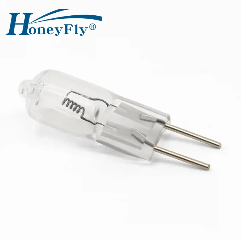 

HoneyFly 20pcs Endoscope Microscope Halogen Lamp G6.35 22.8V 40W 50W 3250K Halogen Bulb Medical Treatment Light EFP 64650