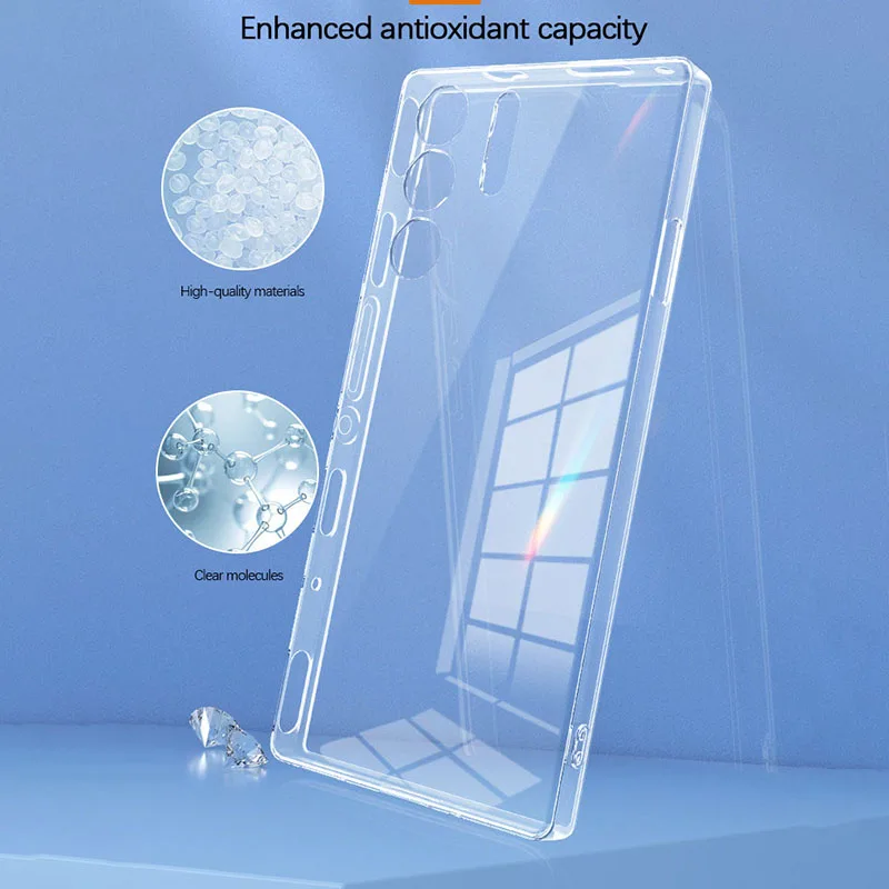 Premium Crystal Clear Scratch-Resistant Transparent Phone Case