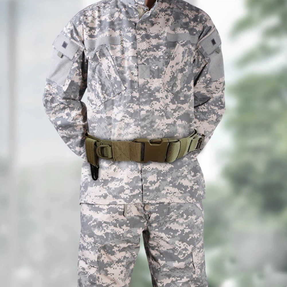 Tactical Belt Quick Release MOLLE Modular Belt Multifunctional Molle Battle Belt for Outdoor Activities Fishing: 3 - 5 Days Free Delivery Only UK