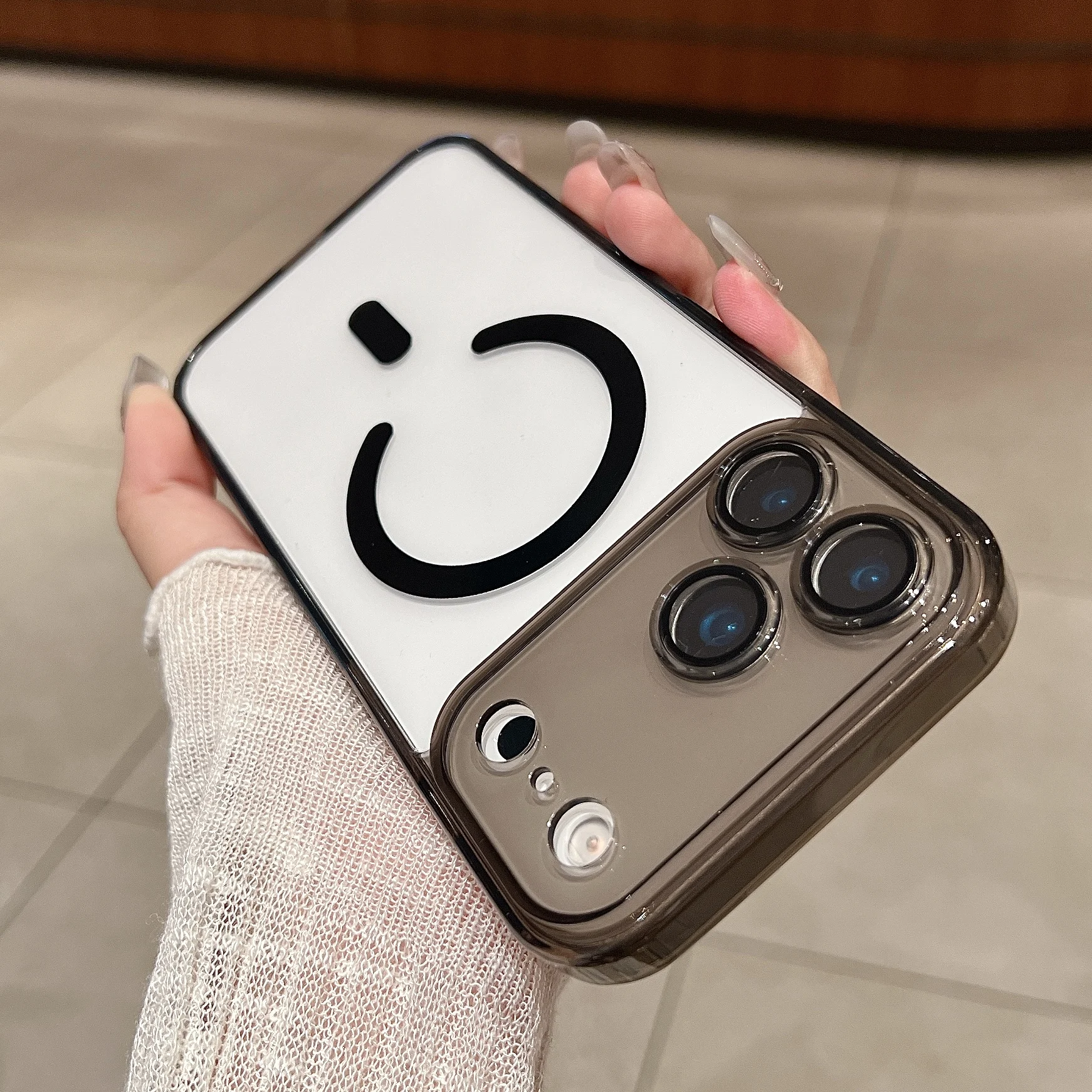 Magnetic Wireless Charging Case with Full Protection and Camera Lens Cover