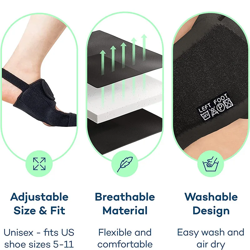 Bunion Splint Orthopedic Big Toe Separator Pain Relief Non-surgical Hallux Valgus Correction Hammer Toe Straightener