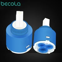 2PC 25/35/40มม.ตลับหมึกวาล์ว Core ไฟฟ้าวาล์วผสมน้ำก๊อกน้ำผสมต่ำแรงบิดก๊อกน้ำอุปกรณ์เสริม 1