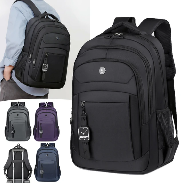 Sac à dos de voyage avec grande capacité et durabilité, sac à dos pour ordinateur portable pour le campus et les trajets quotidiens, randonnée 1