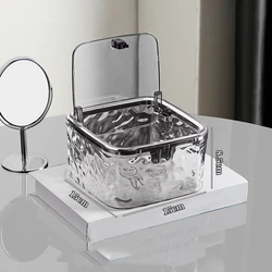 Acrylic Hair Accessories Organizer and Multipurpose Storage Box (GRAY)