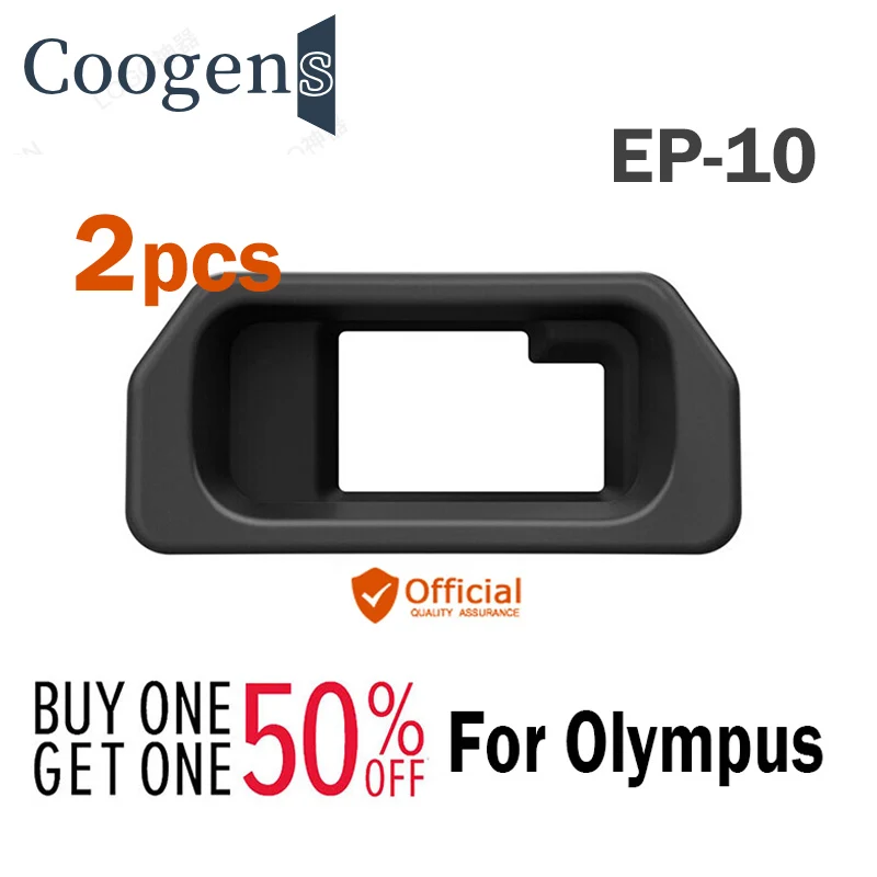 2 Pz Mirino Eyecup Eye Cup Oculare Sostituire Ep-10 Ep10 Per Olympus Om-D E-M10 E-M5 Prima Generazione Omd Em10 Em5 Oep-10