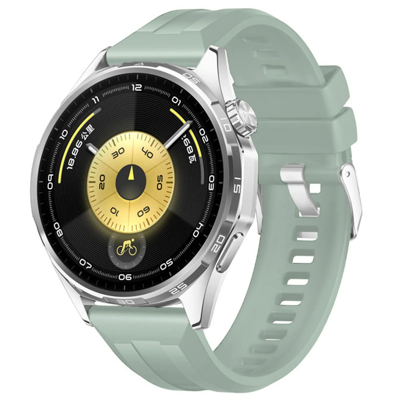 Official 22mm Silicone Sports Watch Strap - Enhanced Comfort and Style