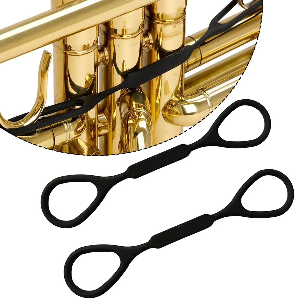 

2pcs Small Silicone Pull Ring Portable Silicone String For Trumpet Sound Change Maintenance Accessories Musical Instruments