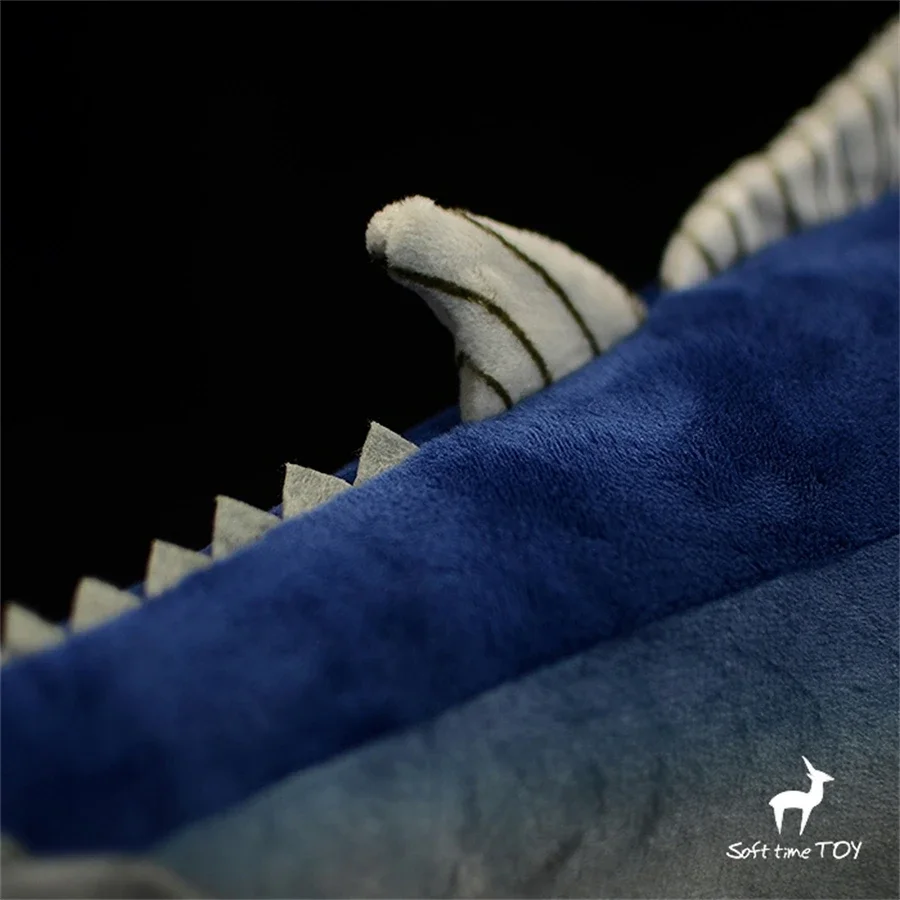 Blue Fin Tuna High Fidelity Anime Cute Plushie Tuna Fish Plush Toys Lifelike Animals Simulation Stuffed Doll Kawai Toy Gifts Kid 6