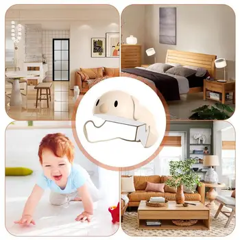 Corner Guards Baby Proof Cute Dog Silicone Protectors For Corners And Edges 4Pcs Furniture Corner Protector Guards With Strong 5
