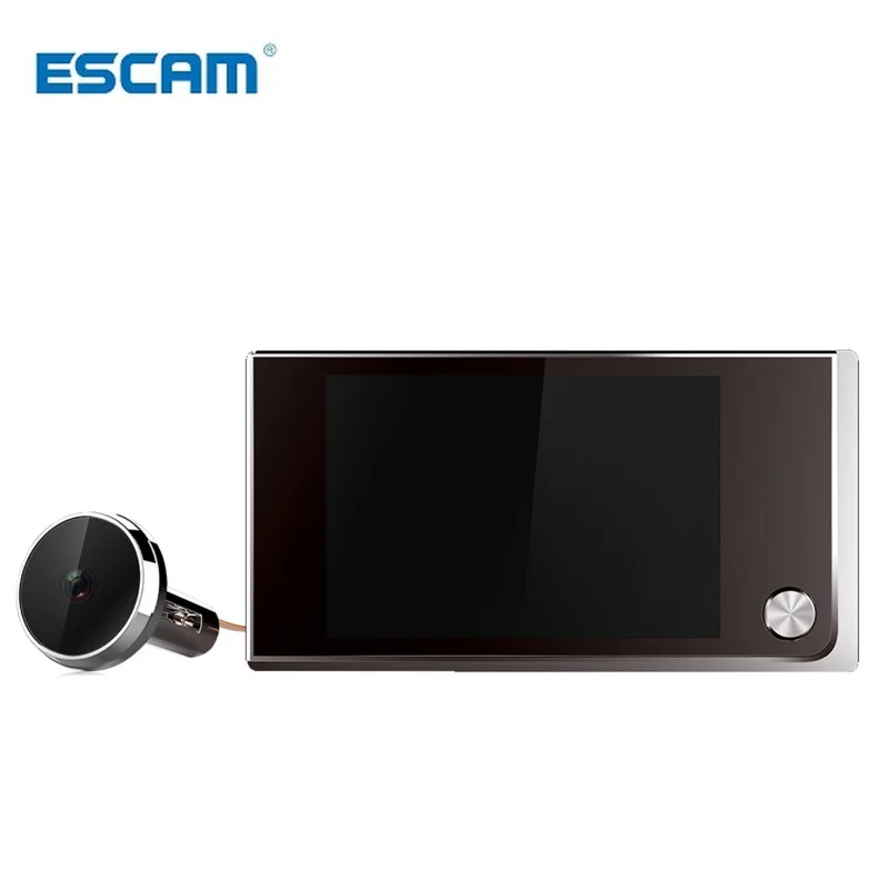 Escam C01 3.5 inch Digital LCD 120 Degree Peephole Viewer photo visual monitoring electronic cat eye camera doorbell camera 2