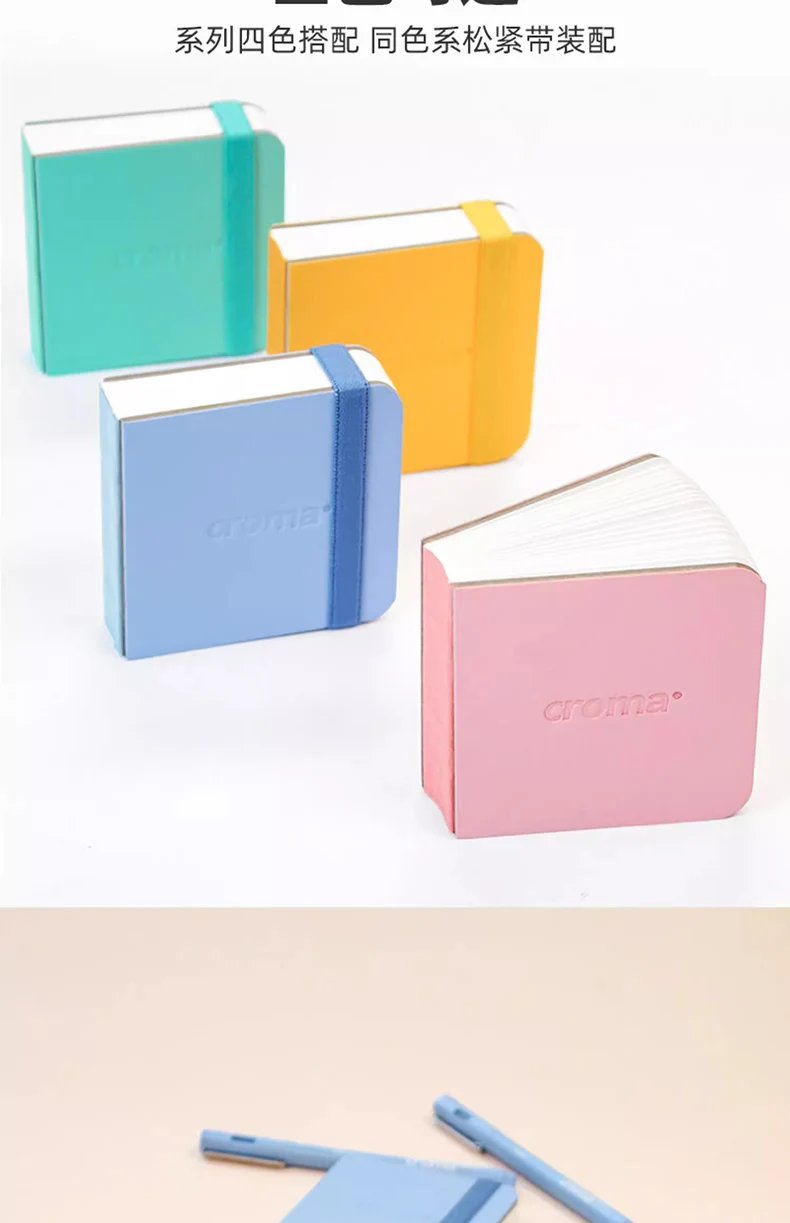 Croma tragbares Taschen-Aquarellbuch, 300 g, feines Aquarellpapier, quadratischer Stift, helles Skizzenbuch, Mini, tragbares Reise-Skizzenbuch mit Acryl-Markierungsstift, farbiges Bleistift – Detail 7