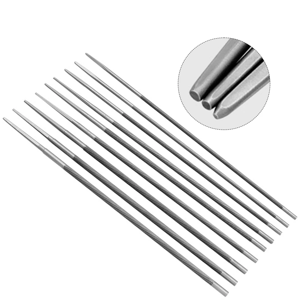 

Пилка для ЗАТОЧКИ ЦЕПНОЙ ПИЛЫ 3 шт., пилка для циркулярной ЗАТОЧКИ ЦЕПНОЙ ПИЛЫ, пилка для электрической цепной пилы, пилка для пилы из высокоуглеродистой стали