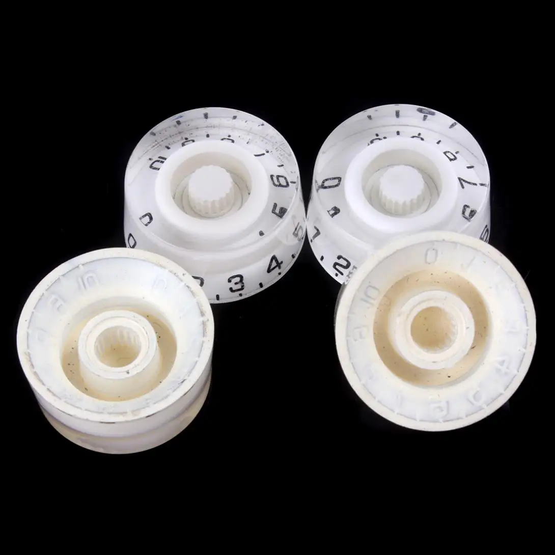 

4pcs Speed Knobs Volume Tone Control Buttons for Electric Guitar Parts Accessories